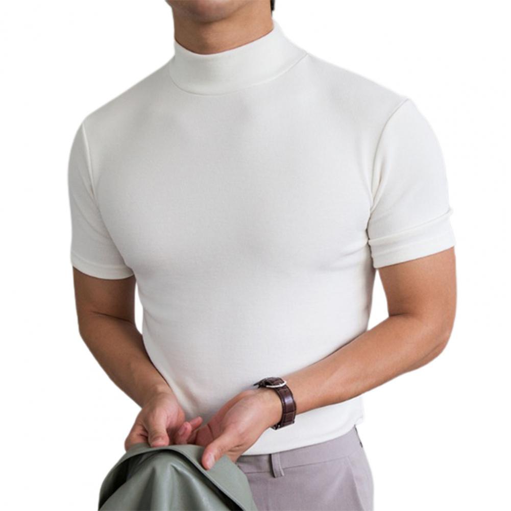 Men's Straight Half T-Shirt Student Wear