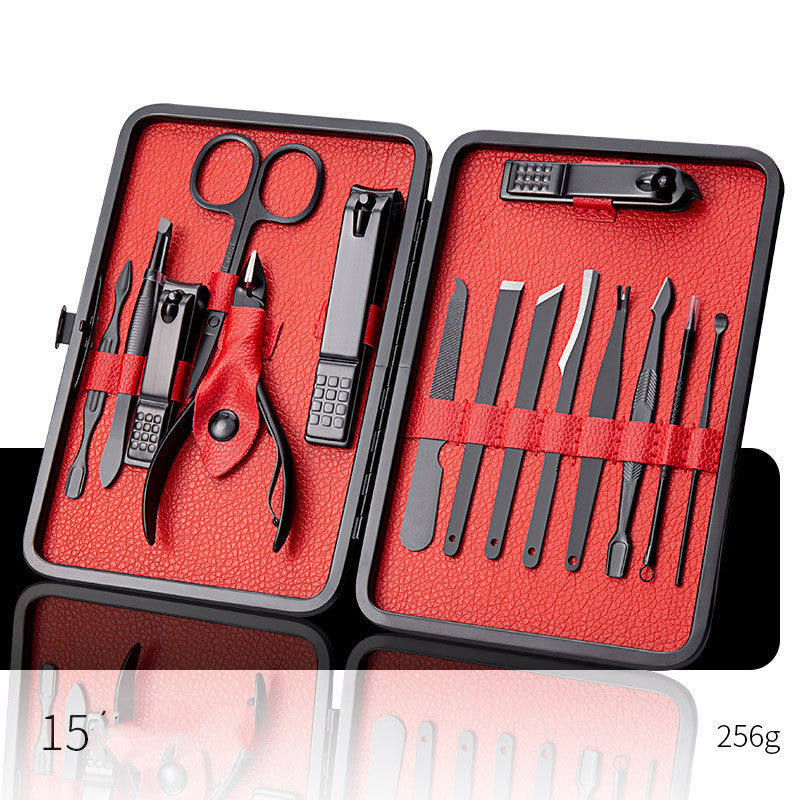 Professional Scissors Nail Clippers Set Ear Spoon Dead Skin Pliers Nail Cutting Pliers Pedicure Knife Nail Groove Trimmers - Ectron Online
