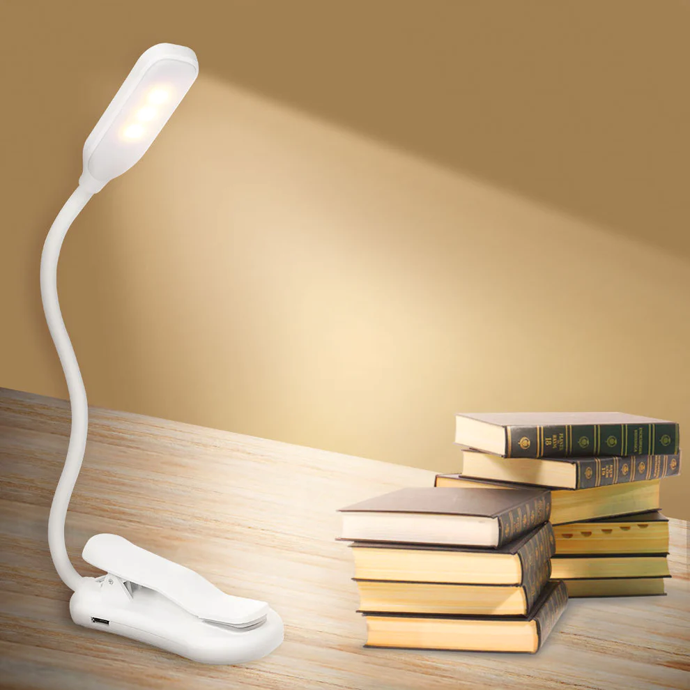 Desktop Light Touch New Folding Clip Light Reading Light - Ectron Online