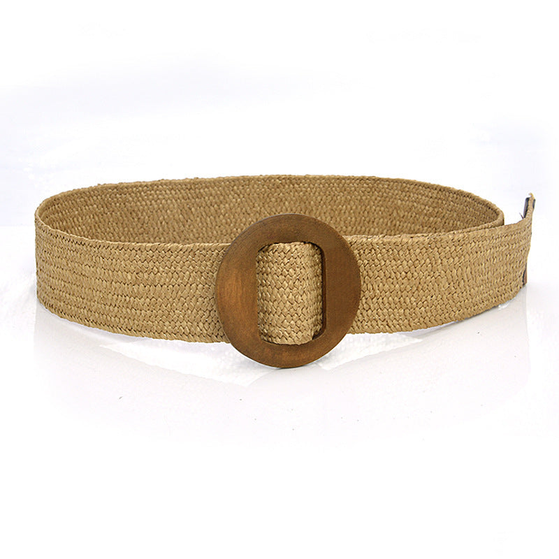Bohemian Holiday Linen Woven Belt