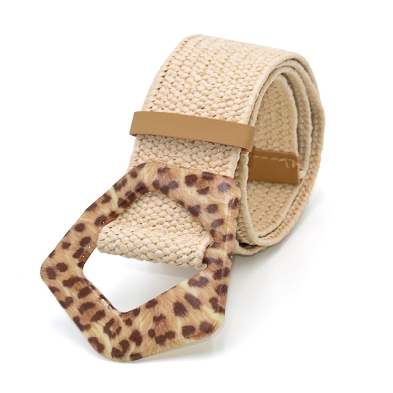 Bohemian Holiday Linen Woven Belt