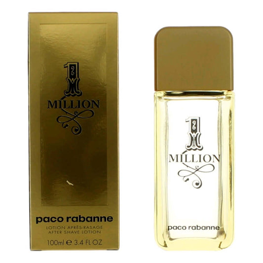 1 Million by Paco Rabanne, 3.4 oz After Shave Lotion for Men