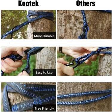 Outdoor Hammock Outdoor Camping Hammock Hot Sale Parachute Cloth Hammock - Ectron Online