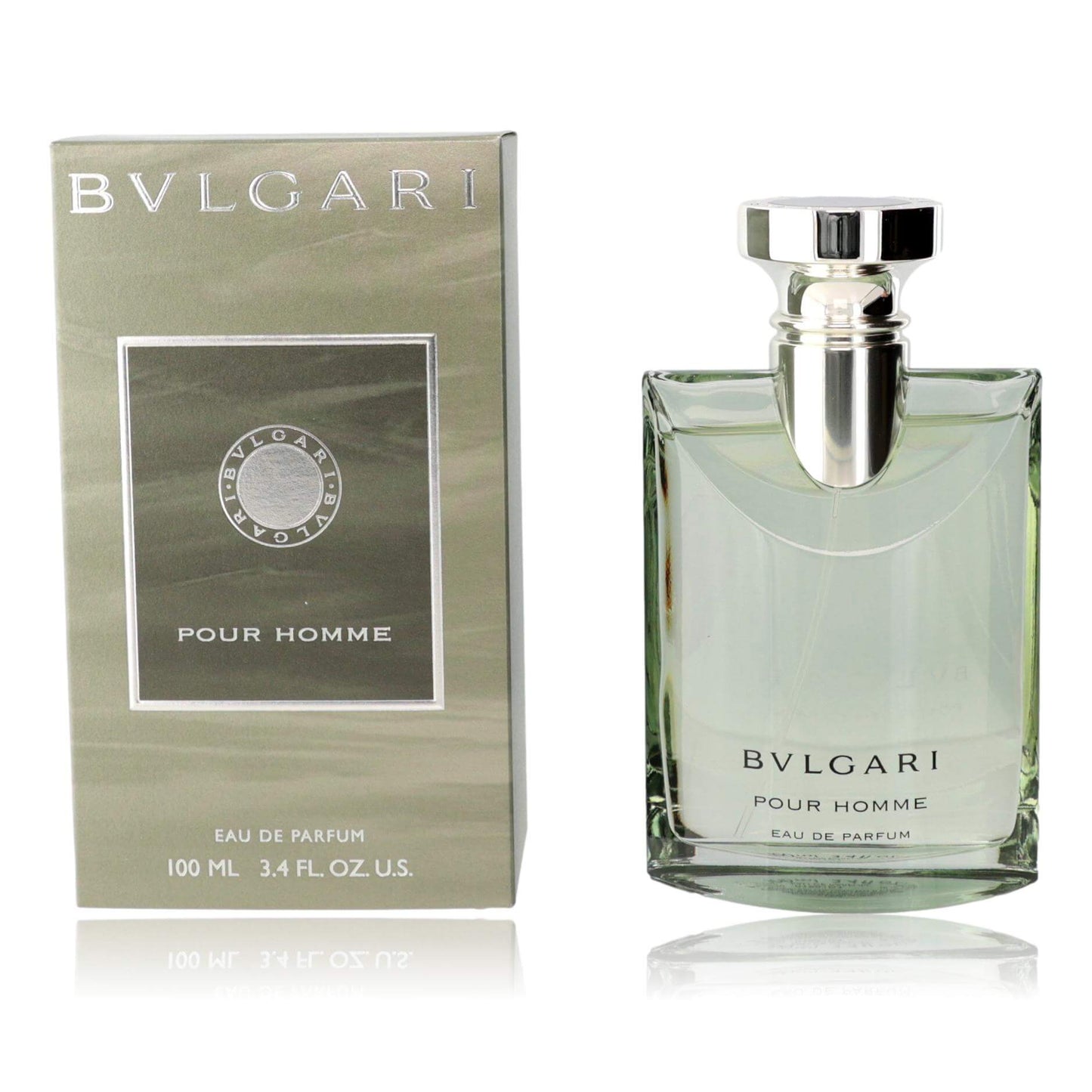 Bvlgari Pour Homme men's EDP spray bottle with retail box, 3.4 oz