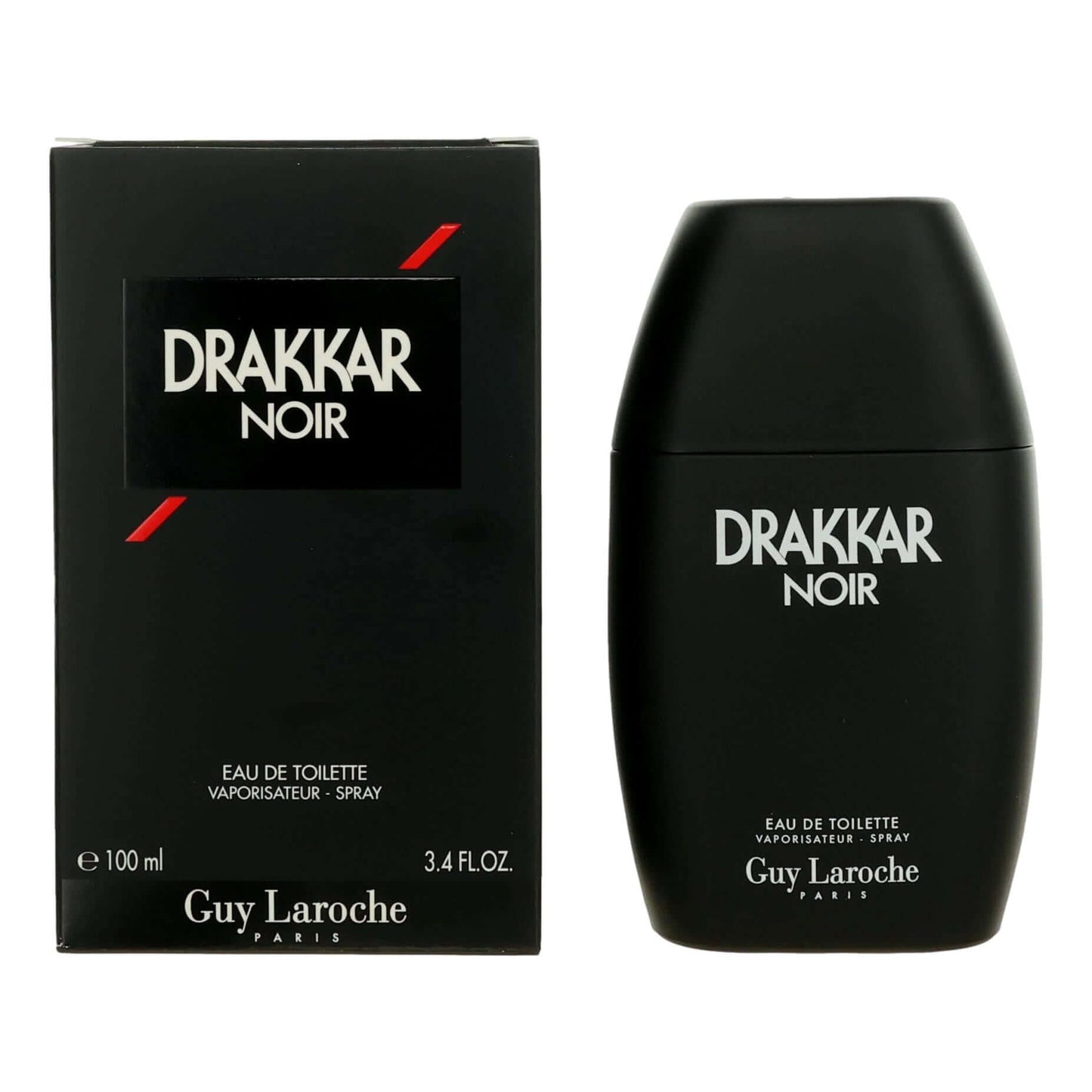 Drakkar Noir EDT spray for men: dark bottle with label, boxed set