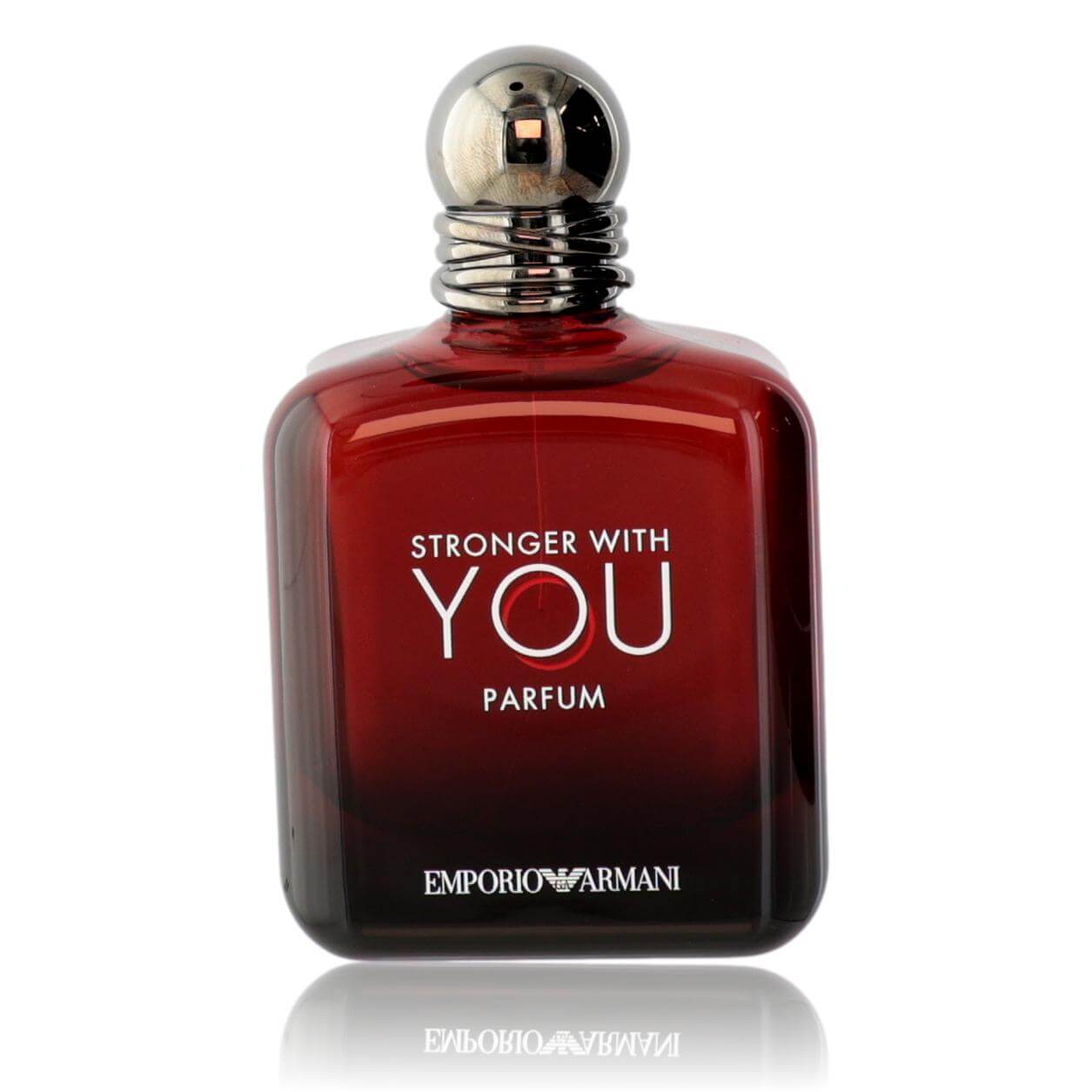 Stronger With You by Emporio Armani, 3.4oz Parfum Spray men, UNBOXED in a stylish bottle.