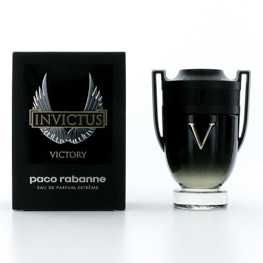 Men’s Invictus Victory Extreme EDP spray with black bottle and matching box