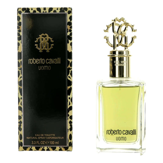 Roberto Cavalli Uomo by Roberto Cavalli, 3.3 oz EDT Spray for Men