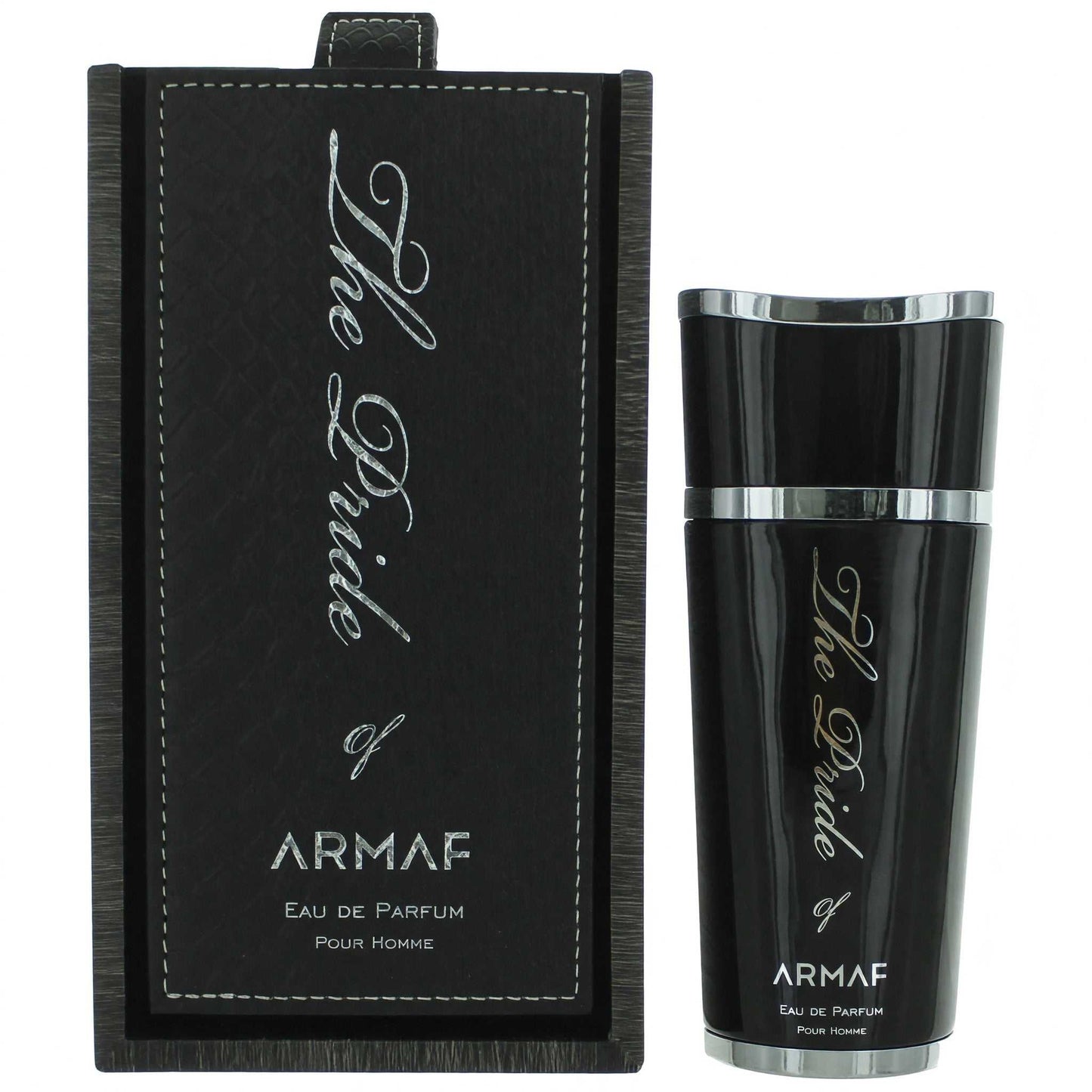 Men's Armaf Eau de Parfum spray with dark box and sleek black bottle
