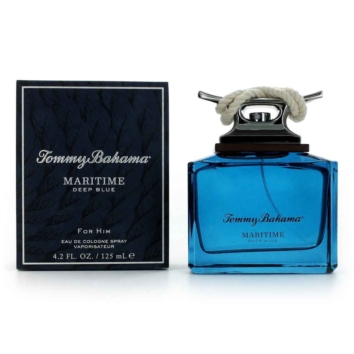 Tommy Bahama Maritime men's eau de cologne 4.2 oz deep blue bottle with box