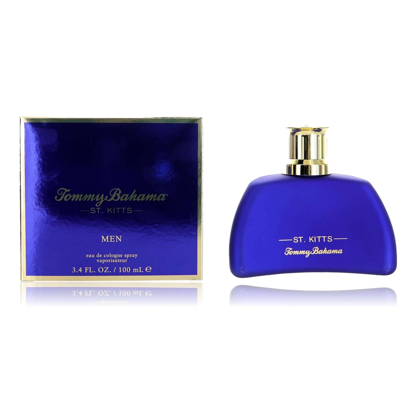 Tommy Bahama Set Sail St. Kitts by Tommy Bahama, 3.4oz Eau de Cologne spray men with packaging.