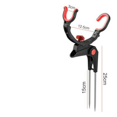 Angle Fishing Pole Tackle Bracket Anti-Rust Steel Fishing Bracket Rod Holder Fish Tackle - Ectron Online
