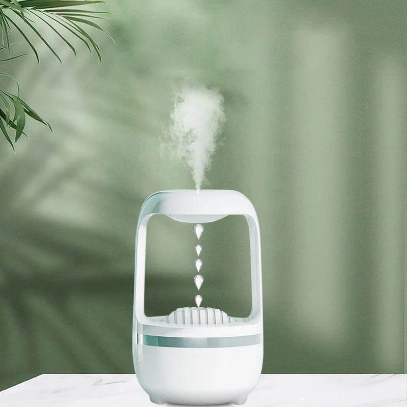 Anti Gravity Humidifier Water Drop Backflow Aromatherapy Machine Large Capacity Office Bedroom Quiet Heavy Fog Household Sprayer - Ectron Online