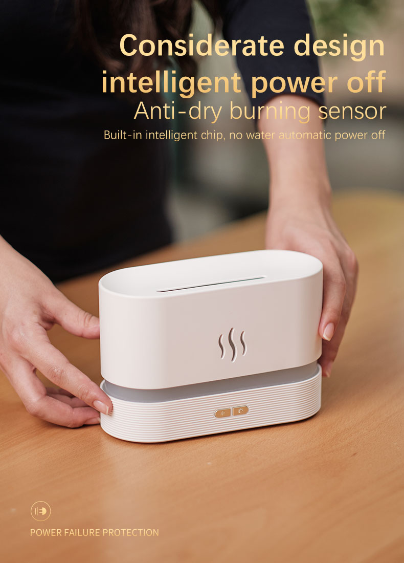 Drop Shipping Factory Direct Sale Fire Flame Humidifier Aroma Diffuser 2022 Air Essential Oil Ultrasonic Humidifier - Ectron Online