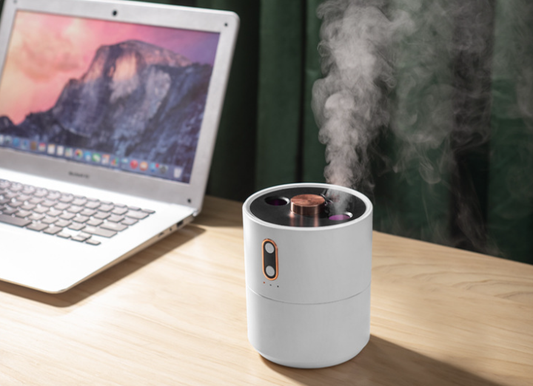 Volcanic Flame Aroma Essential Oil Diffuser USB Portable Jellyfish Air Humidifier Night Light Lamp Fragrance Humidifier - Ectron Online