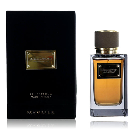 Velvet Desert Oud by Dolce & Gabbana, 3.3 oz EDP Spray for Unisex in elegant packaging.