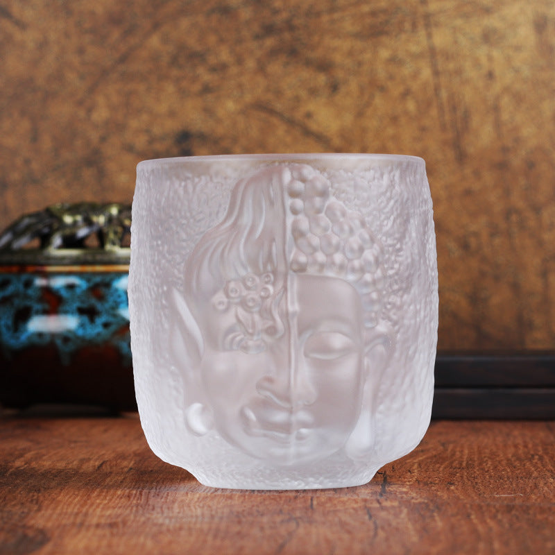 Japanese Style Yinian Crystal Glass Tea Cup