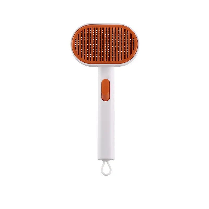 Pet comb, pet hair removal brush, cat and dog comb, automatic hair removal and beauty brush - Ectron Online