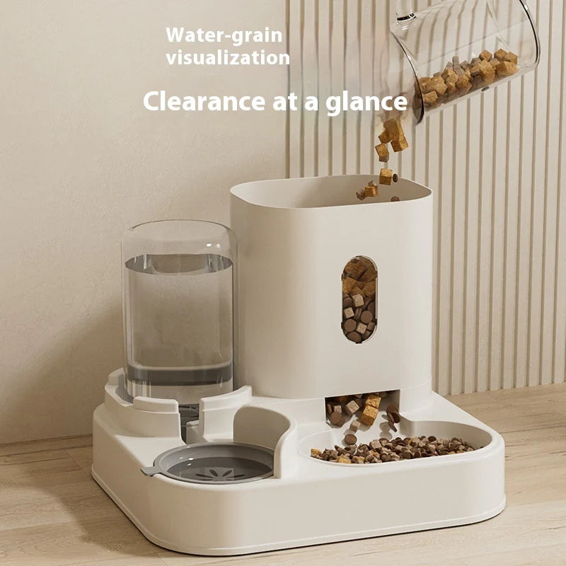 Automatic Cat Feeding Water Feeder Dog Bowl - Ectron Online