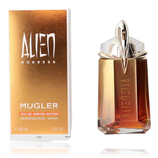 Alien Goddess by Thierry Mugler, 2 oz EDP Intense spray for Women in elegant packaging.