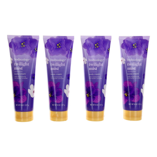 Twilight Mist by Bodycology, 4 Pack 8oz Moisturizing Body Cream women