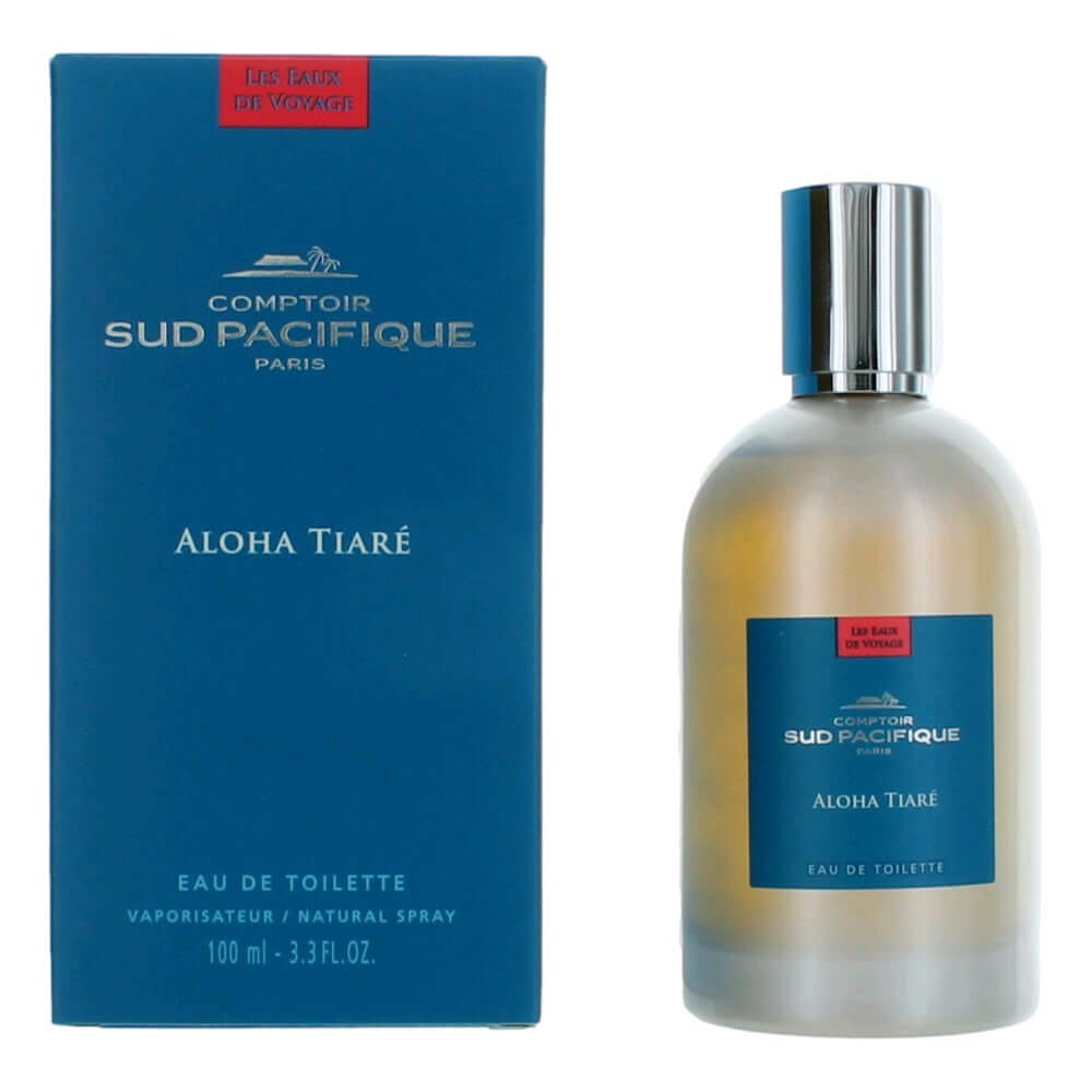Women's Aloha Tiaré eau de toilette spray with bottle and blue box