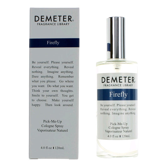 Demeter Firefly cologne spray bottle and box, 4.0 fl oz (120 mL)