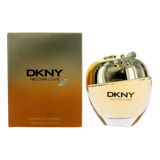 DKNY Nectar Love by Donna Karan, 3.4 oz EDP Spray for Women in a decorative box.