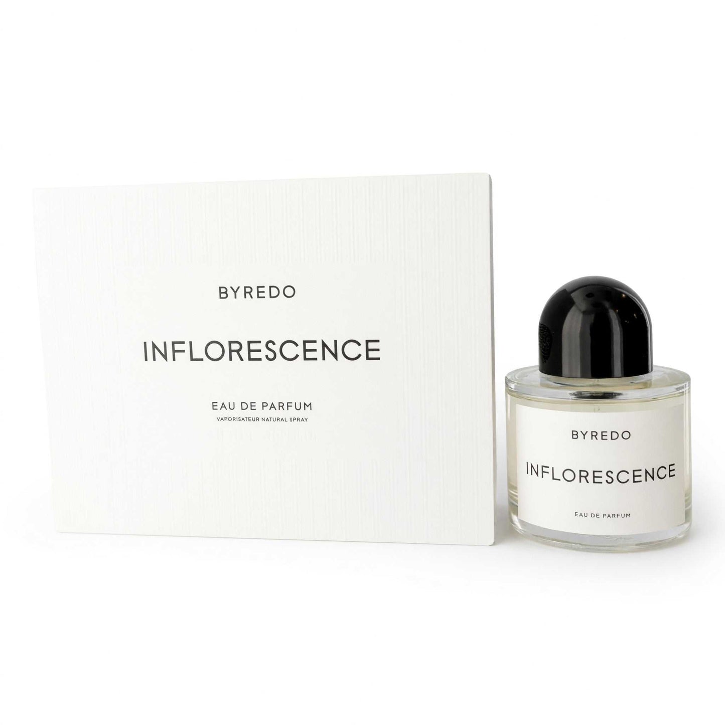Byredo Inflorescence eau de parfum spray bottle with matching box