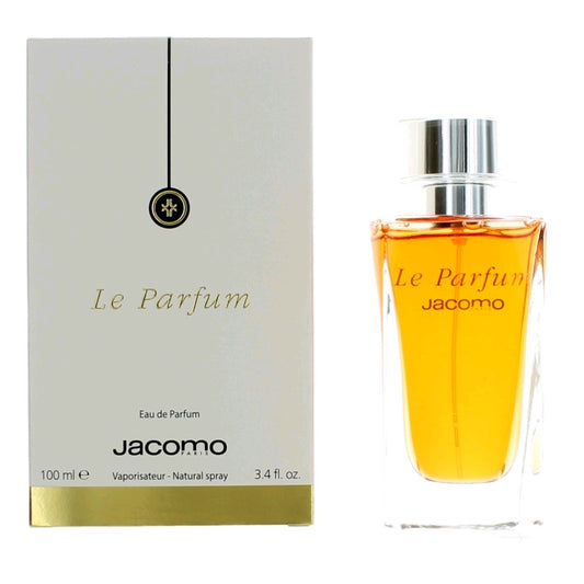 Jacomo Le Parfum eau de parfum spray bottle with matching box, 3.4 oz