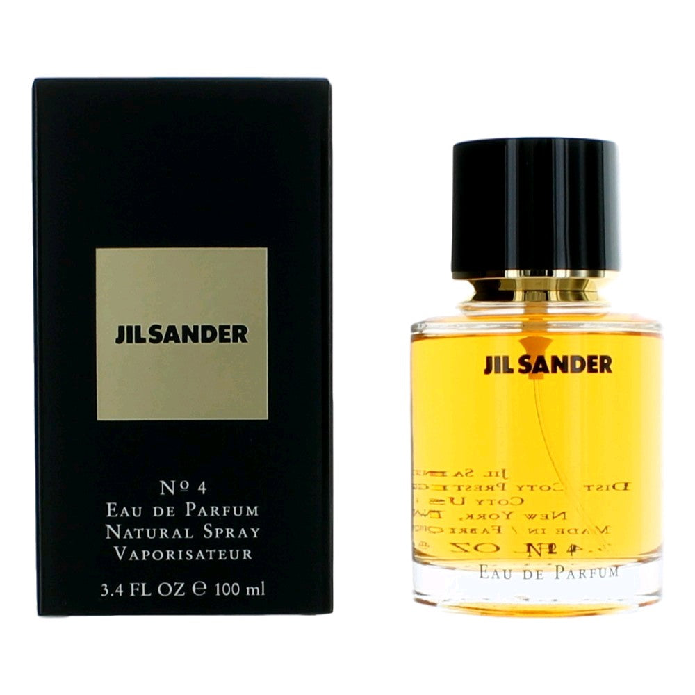 Jil Sander #4 by Jil Sander, 3.4 oz Eau De Parfum Spray for Women (No 4)