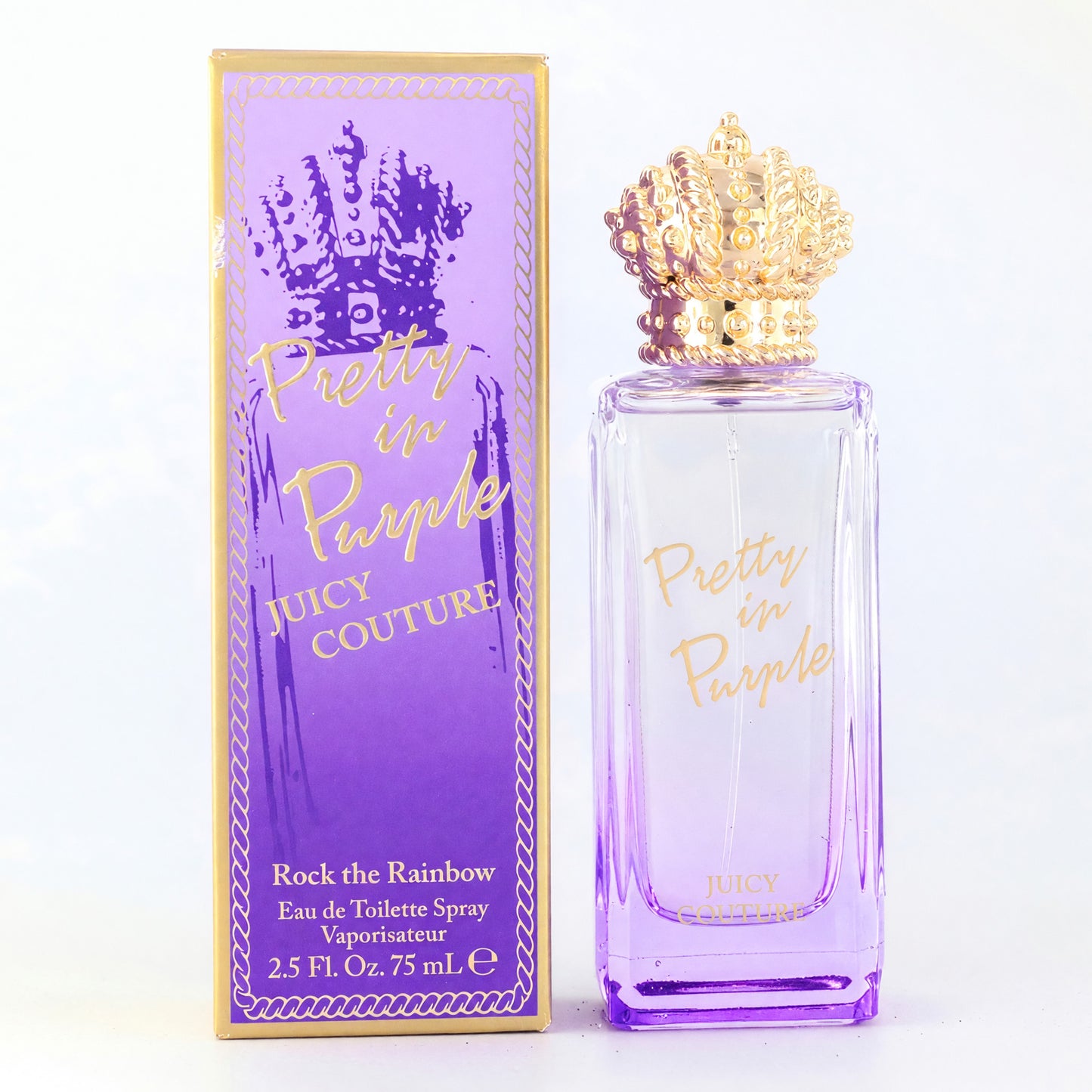 Rock The Rainbow Pretty in Purple by Juicy Couture, 2.5oz EDT Spray women