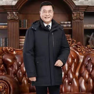 Men's Detachable Liner Mid-length Coat