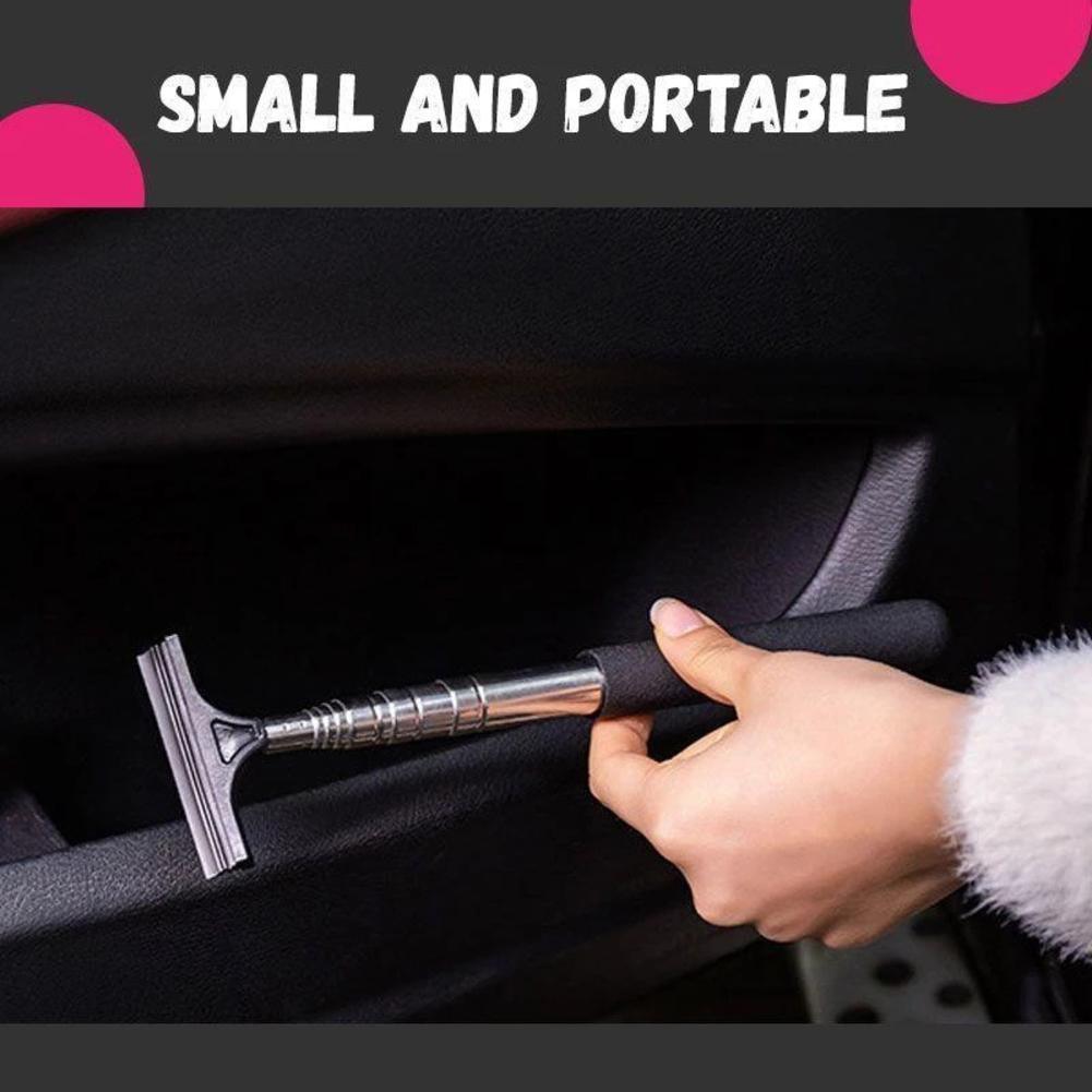 Car Rearview Mirror Wiper: Retractable Rain & Water Remover Tool