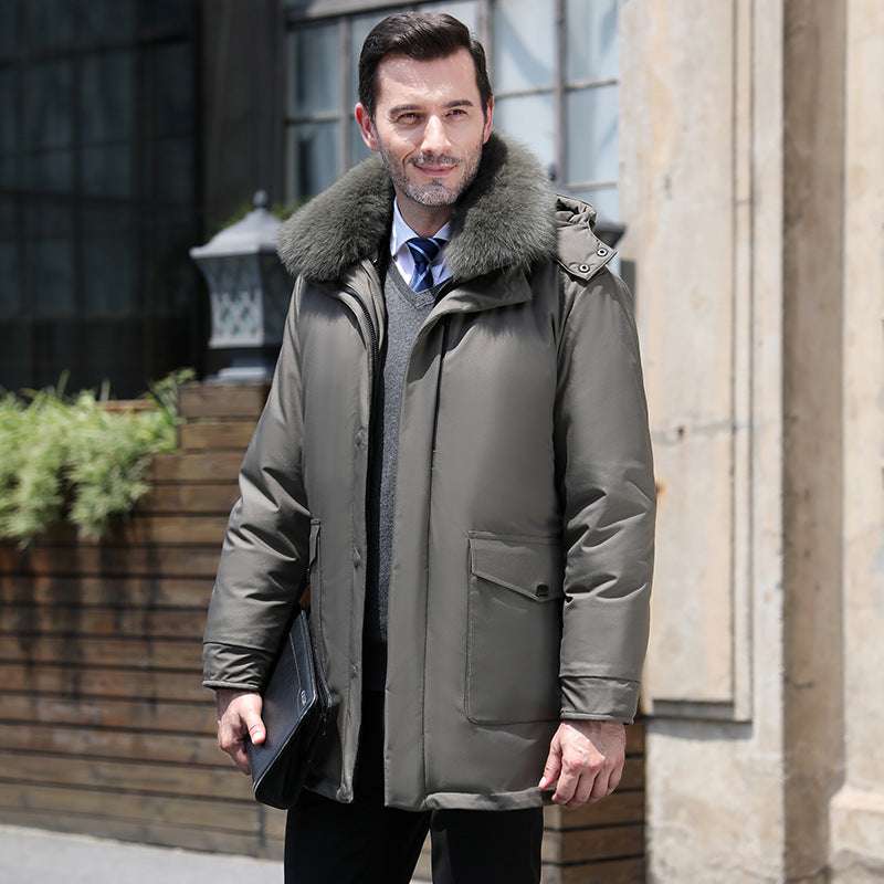 Men's Detachable Liner Mid-length Coat Men's Detachable Liner Mid-length Coat | Ectron Online
