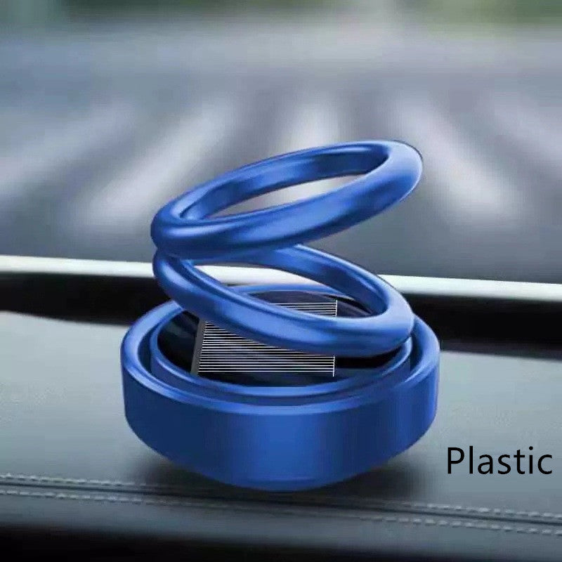 Solar Auto Rotation Car Air Freshener & Perfume Diffuser