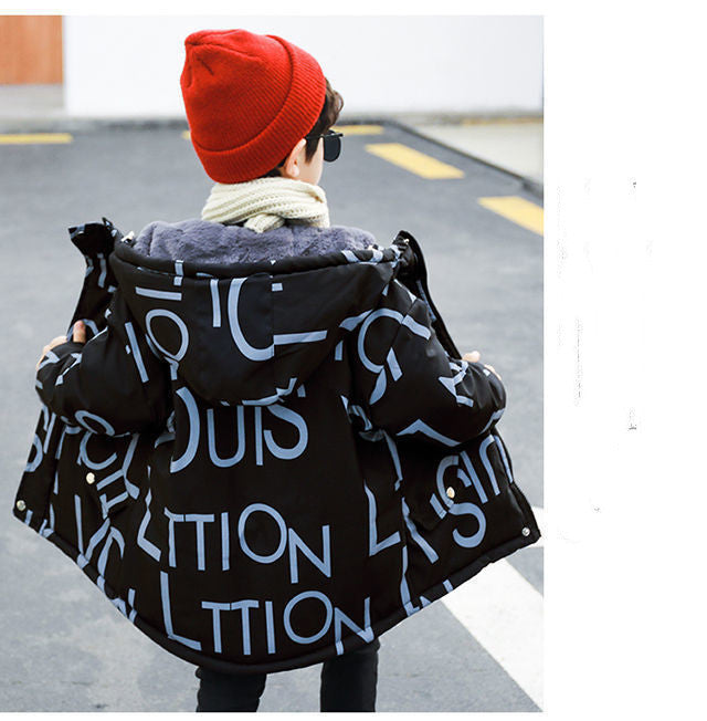 Children's Thick Padded Korean Winter Coat Children's Thick Padded Korean Winter Co | Ectron Online