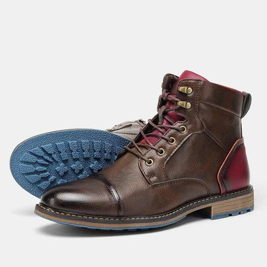 Men’s Fashion High-Top Martin Boots – Stylish & Durable Men's Fashion High-top Martin Boots | Ectron Online