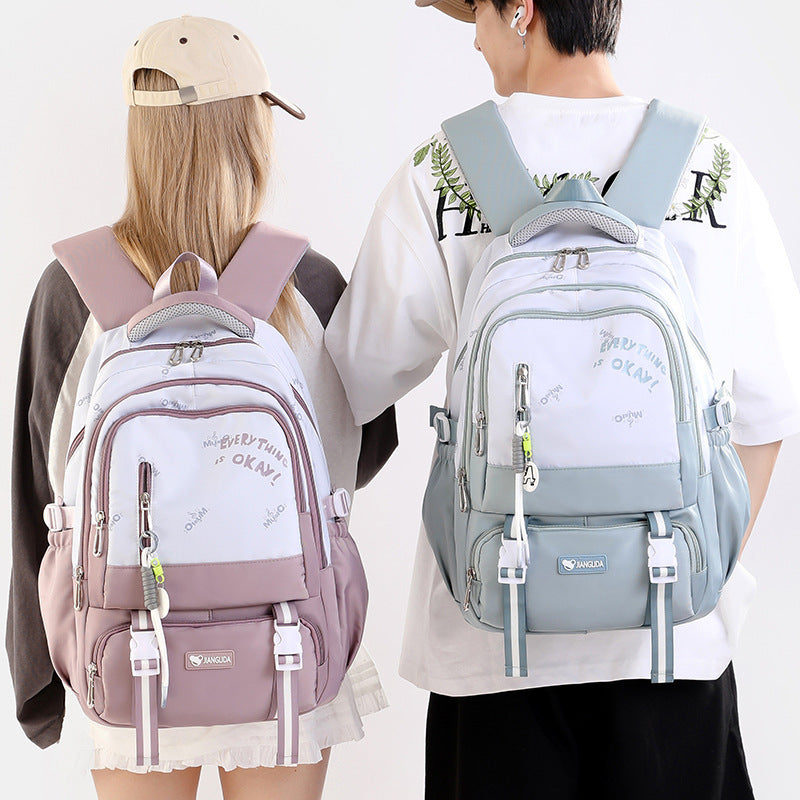 Large Capacity Student Cute And Lightweight Backpack