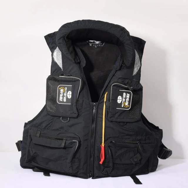 Sea Fishing Life Jacket Rock Fishing Adult Fishing Waistcoat Multi-Function Portable Swimming Large Buoyancy - Ectron Online