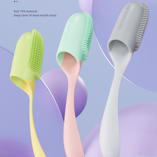 Dog Tooth Cleaning Brush Care Finger Wrap Cat Dog Oral Cleaning Toothbrush Tool Silicone Dog Cat Finger Toothbrush Supplies Pet Products - Ectron Online
