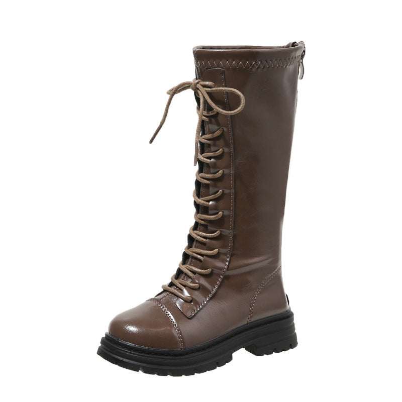 Girls' Comfortable Simple Soft-soled Suede Boots