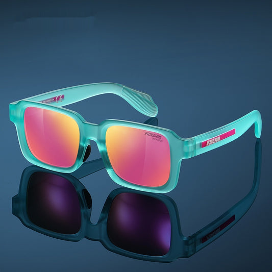 TR90 Polarized Square Sunglasses – UV400, Lightweight, Stylish TR90 Colorful Polarized Sunglasses Squar | Ectron Online