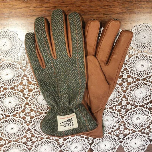 Motorcycle Leather Gloves Cold Protection In Winter Fleece-lined W | Ectron Online