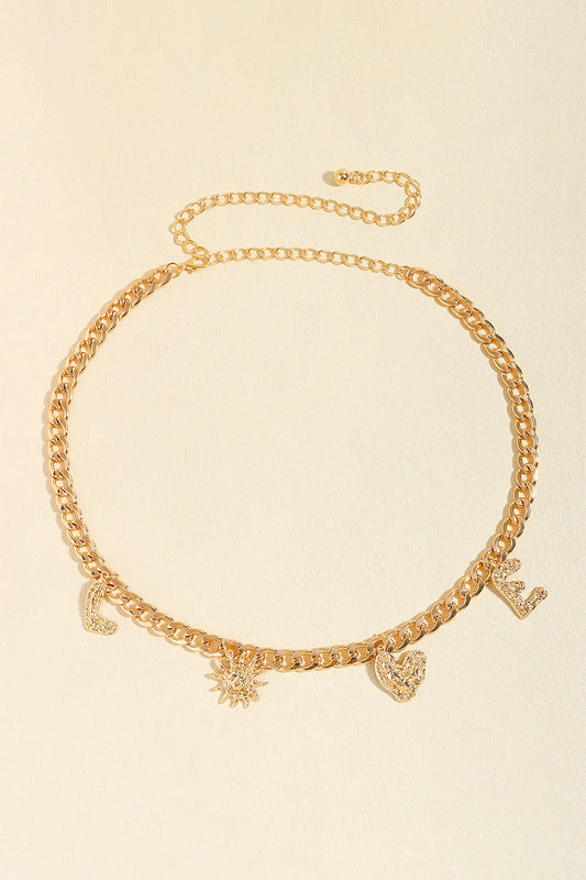 LOVE Alloy Belt Belt | Ectron Online