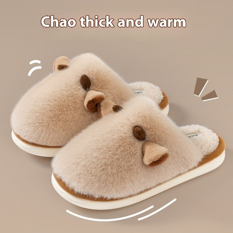 Autumn & Winter Warm Indoor Shoes – Non-Skid Floor Comfort New Autumn And Winter Interior Home No-s | Ectron Online
