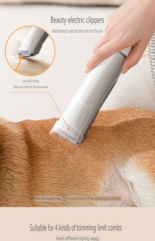 Pet Grooming Vacuum & Dog Grooming Kit with 2.3L Capacity Larger Pet Hair Dust Cup Dog Brush for Pet Hair Vacuum Cleaner - Ectron Online