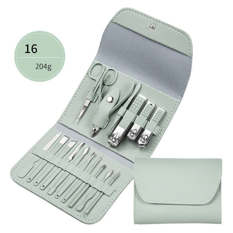 Professional Scissors Nail Clippers Set Ear Spoon Dead Skin Pliers Nail Cutting Pliers Pedicure Knife Nail Groove Trimmers - Ectron Online