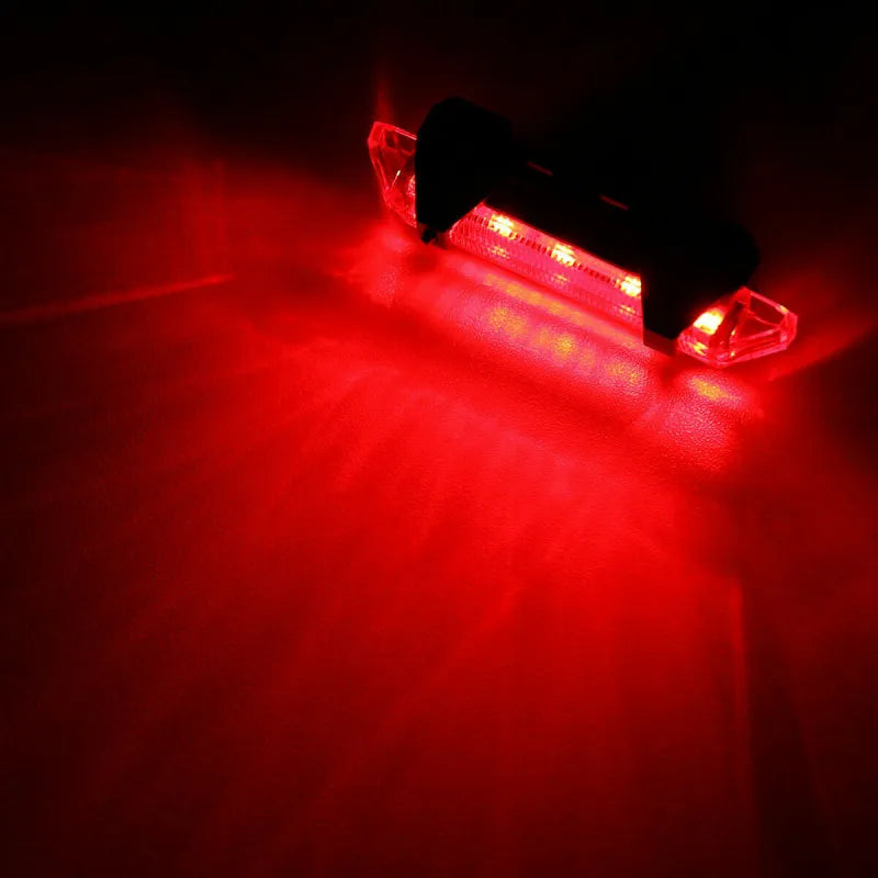 USB Rechargeable LED Bicycle Headlight Bike Head Light Cycling Rear Front Lamp Bike Light Rainproof USB Rechargeable LED bicycle Light - Ectron Online