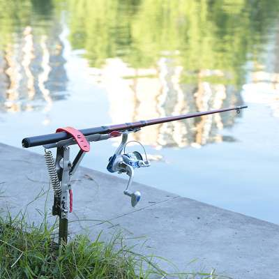 Angle Fishing Pole Tackle Bracket Anti-Rust Steel Fishing Bracket Rod Holder Fish Tackle - Ectron Online